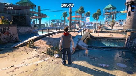 Tony Hawk's Pro Skater 3 + 4: Waterpark Walkthrough - All Park Goals and Collectibles 4