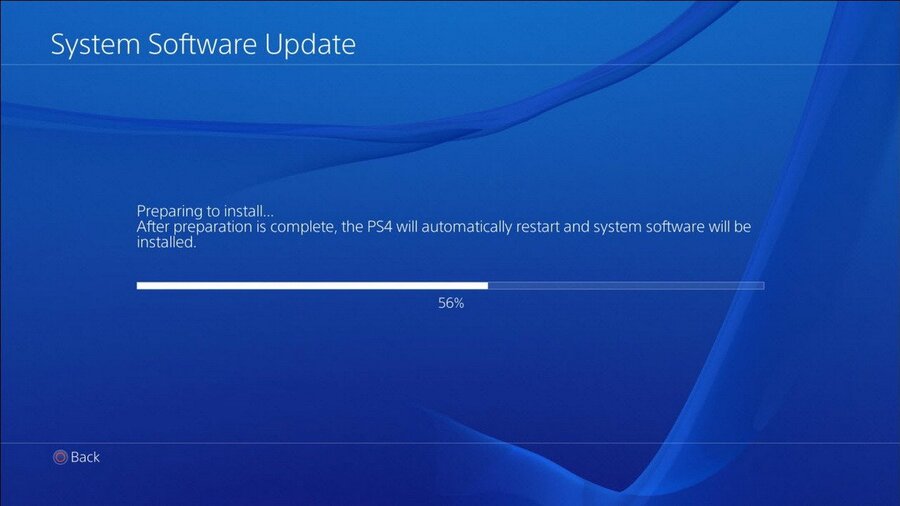 PS4 PlayStation 4 Firmware Update 6.72