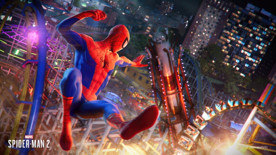 Free Marvel's Spider-Man 2 Update Adding Eight Supercharged Suits to the Game 6