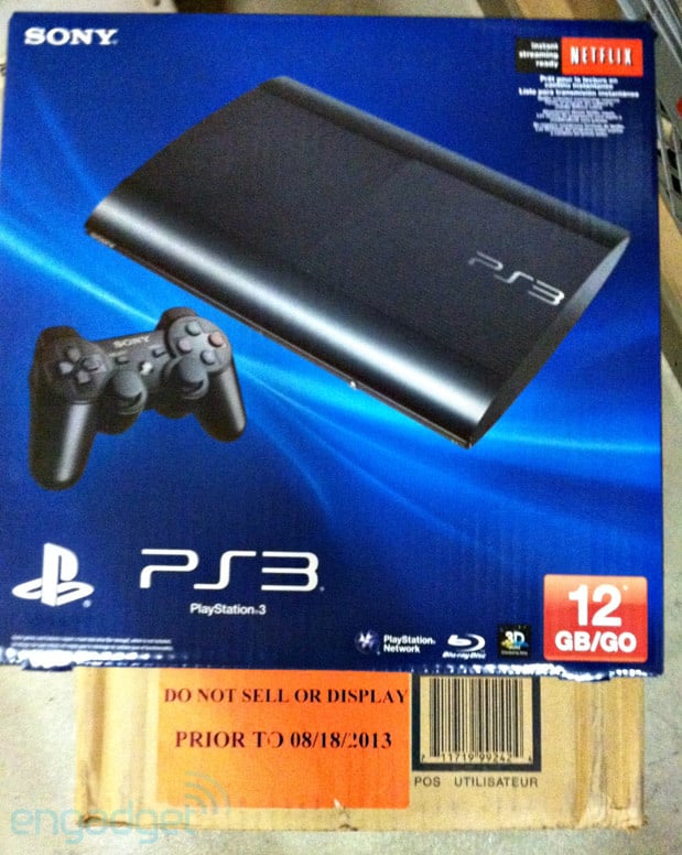Messing struik Moedig First Image of North American 12GB PS3 Super Slim Emerges | Push Square
