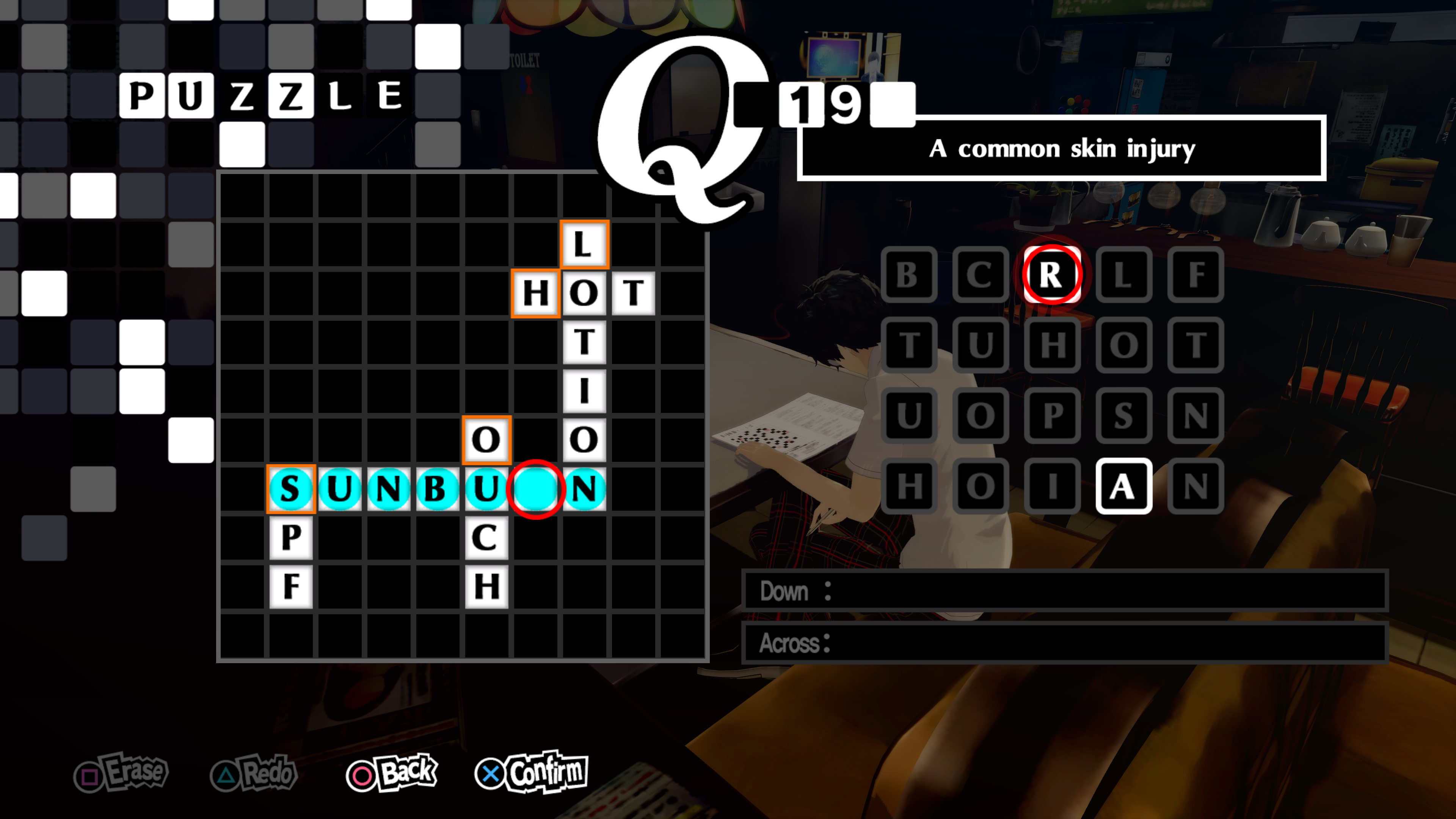 19  Persona 5 Crossword Puzzle PNG