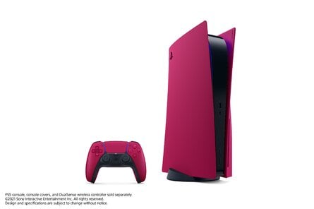 All PS5 Console Cover Colours: Cosmic Red 1