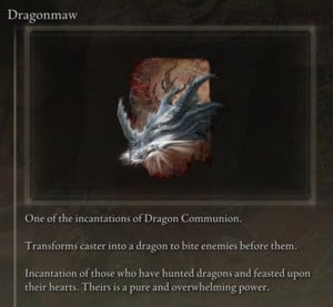 Elden Ring: Offensive Incantations - Dragonmaw