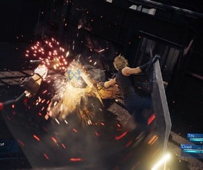 Final Fantasy VII Remake Cloud Combat Gameplay