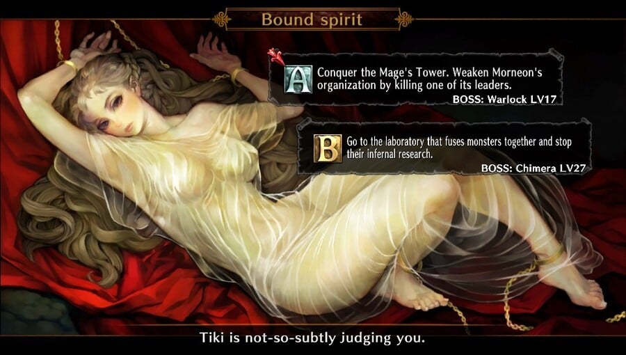 Dragon's Crown's interactive scenes are one of the moments when parody gives way to perversion