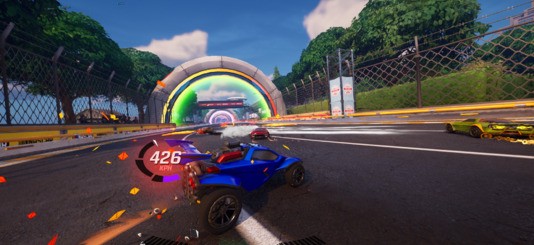 NASCAR Speeds into Fortnite with Official Rocket Racing Circuit 2