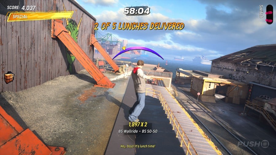 Tony Hawk's Pro Skater 3 + 4: Shipyard Walkthrough - All Park Goals and Collectibles 33