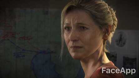 Uncharted Elena FaceApp