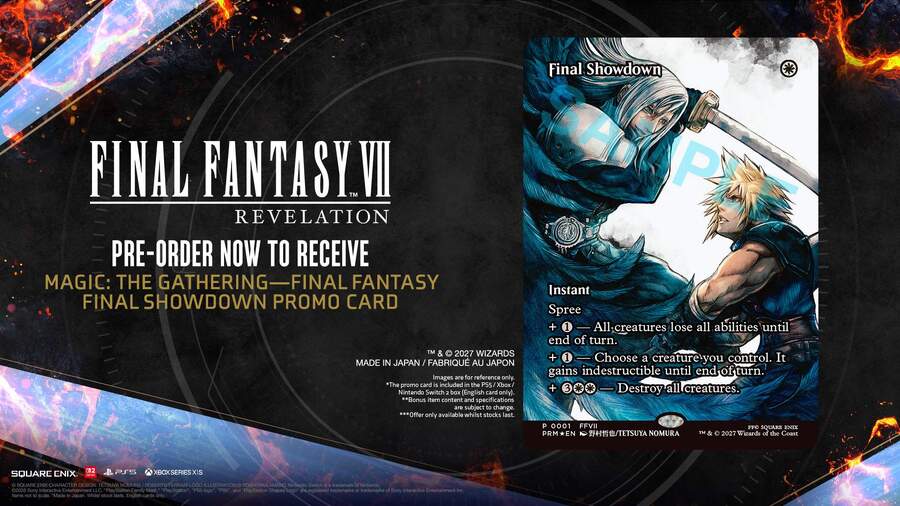 Final Fantasy 7 Revelation Will Ship on One PS5 Disc, Digital Download Required 2