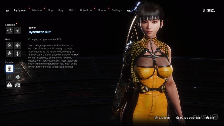 Stellar Blade "Cybernetic Suit" Outfit