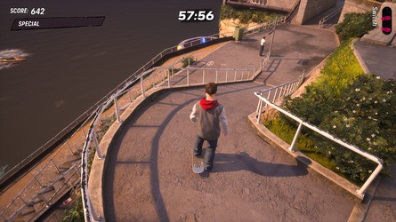 Tony Hawk's Pro Skater 3 + 4: Alcatraz Walkthrough - All Park Goals and Collectibles 31