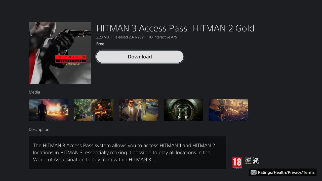 Hitman 3 - PS5 [CERO Rating Z] ([Permanent bonus] Trinity Pack (download  code) enclosed) 