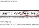 GamesCom 09: Unannounced Playstation Title "Dead Nations" Leaked Via Eurogamer