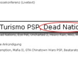 GamesCom 09: Unannounced Playstation Title "Dead Nations" Leaked Via Eurogamer
