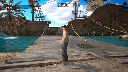 Tony Hawk's Pro Skater 3 + 4: Skater Island Walkthrough - All Park Goals and Collectibles 13