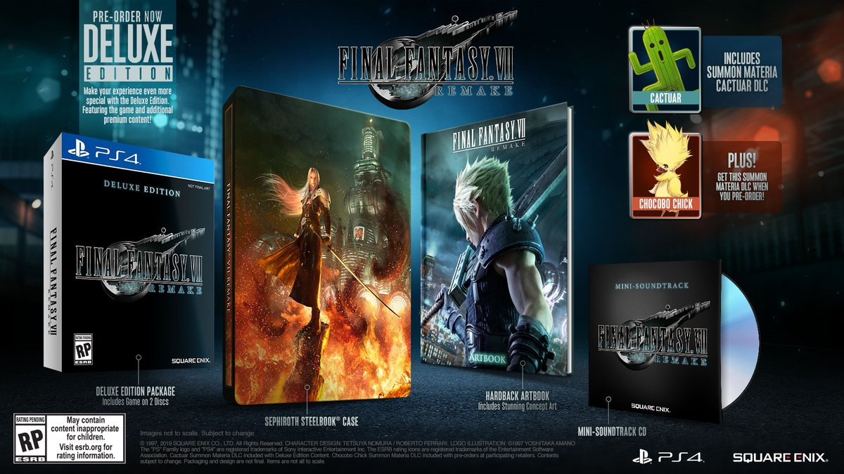 PRE Just Art Book only] Final Fantasy VII Rebirth deluxe Collectors Edition  7