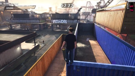 Tony Hawk's Pro Skater 3 + 4: Shipyard Walkthrough - All Park Goals and Collectibles 86