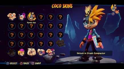 Crash Bandicoot 4 It's About Time Skins Guide