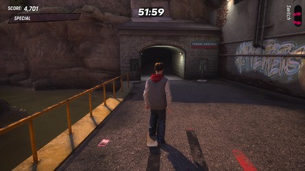 Tony Hawk's Pro Skater 3 + 4: Alcatraz Walkthrough - All Park Goals and Collectibles 43