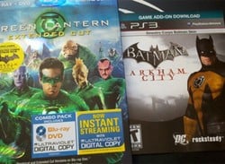 Green Lantern: Extended Cut Blu-ray Includes Batman: Arkham City Sinestro Corps Skin