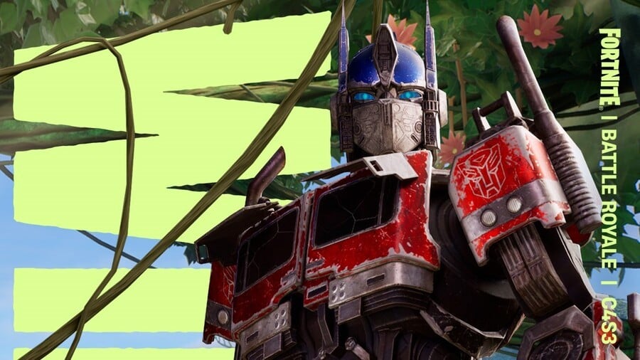 Transformers Optimus Prime Fortnite Wilds 1