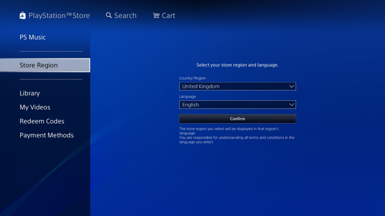 PS Store Now Allows You to Change Region in Europe Push Square