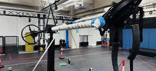 A prop inside Pearl Abyss' motion capture studio