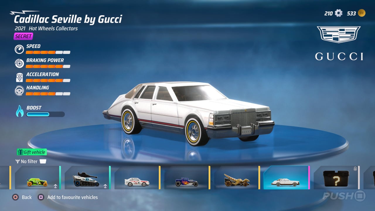 The Cadillac Seville by Gucci Is Now In Your Hot Wheels Unleashed 