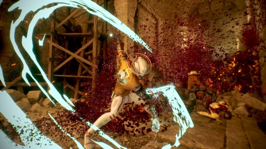 Romeo Is a Dead Man Challenges Wolverine PS5's Gore