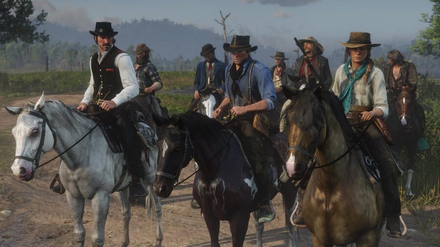 Red Dead Redemption 2 en ligne Dead Horses sur PS4 PlayStation 4