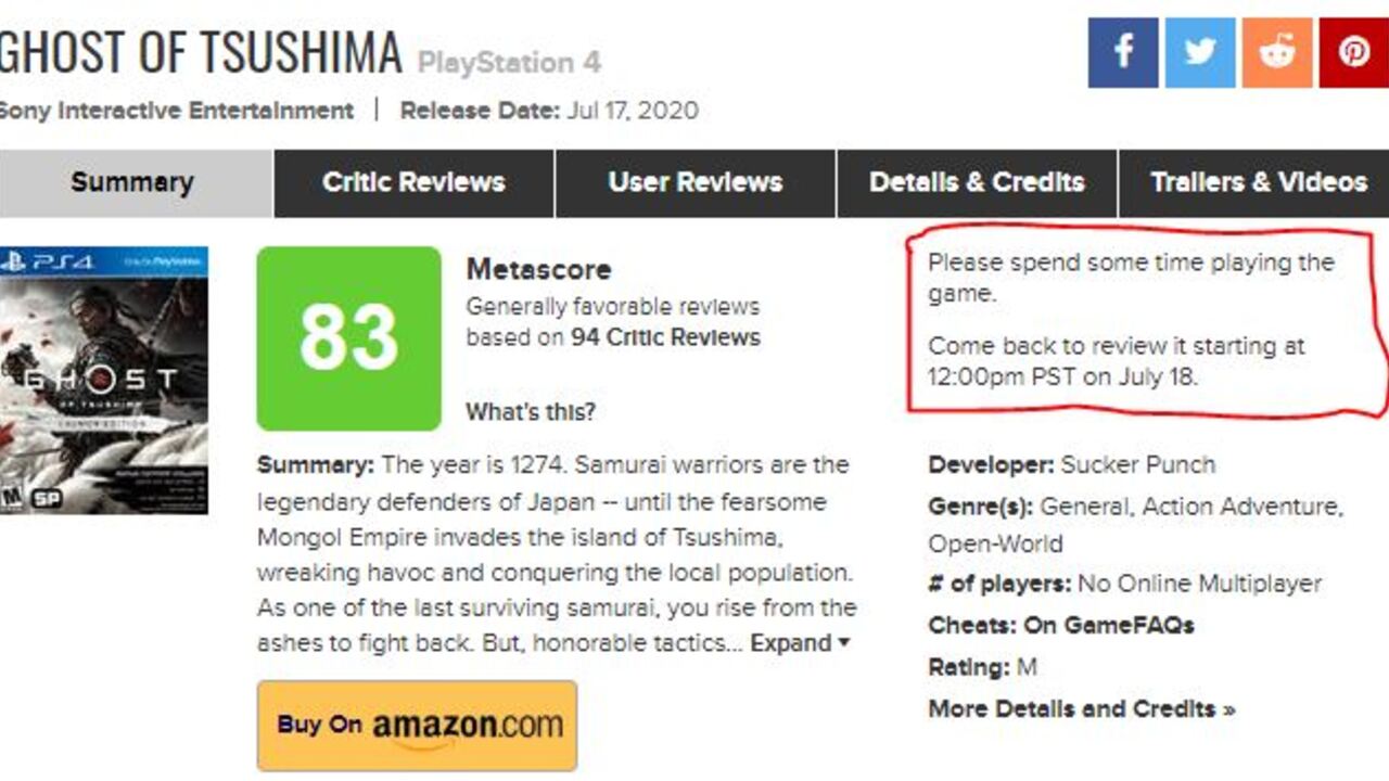 Metacritic combats game 'review bombing' with 36-hour delays to user scores  - Thred Website