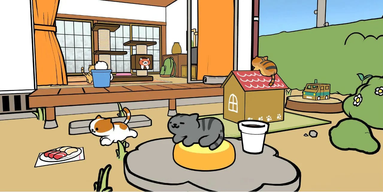 Adorable Cat Collecting Game Neko Atsume VR Is Finally Available on PS Stor...