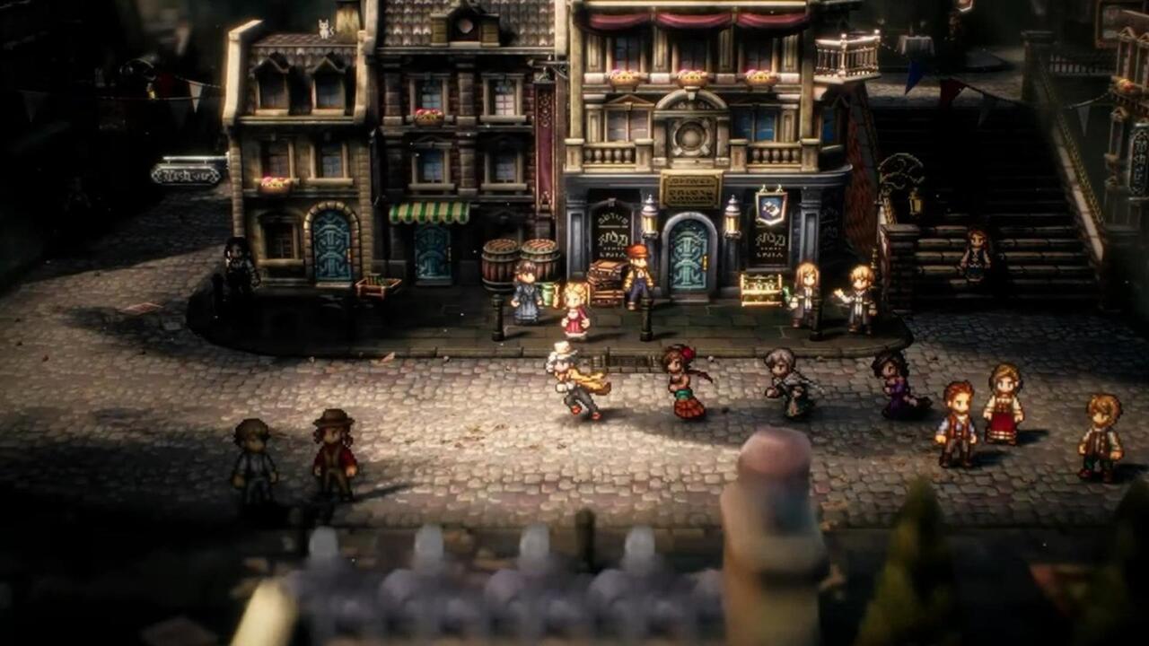 Octopath Traveler 2 is coming in February with a day/night system