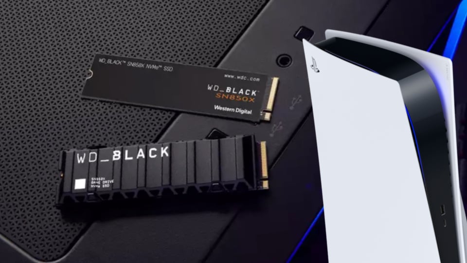 The new WD Black SN850 NVMe SSD for PS5 is completely pointless