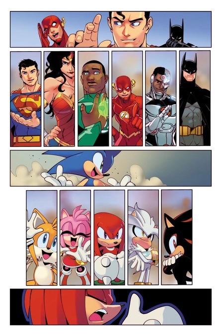 DC x Sonic the Hedgehog Is the Comic Book Crossover We Never Knew We Needed 4