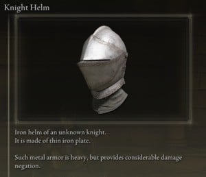 Elden Ring: All Full Armour Sets - Knight Set - Knight Helm