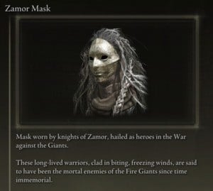 Elden Ring: All Full Armour Sets - Zamor Set - Zamor Mask
