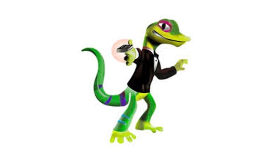 Which English actor voiced Gex in the original PlayStation games?