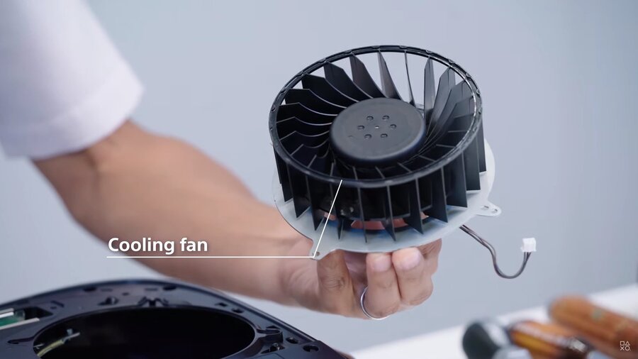 How many cooling fans does the PS5 have?