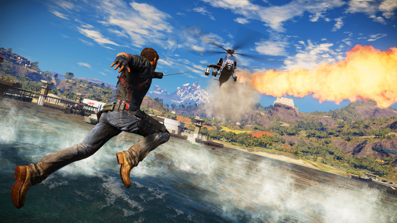 Just Cause Makes an Almighty Mess in PS4 Gameplay Trailer | Push Square