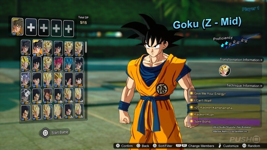 Goku (Z - Mid) 1