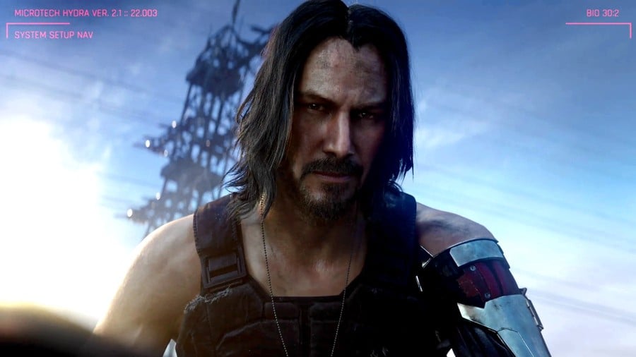 Cyberpunk 2077 Keanu Reeves PS4 PlayStation 4