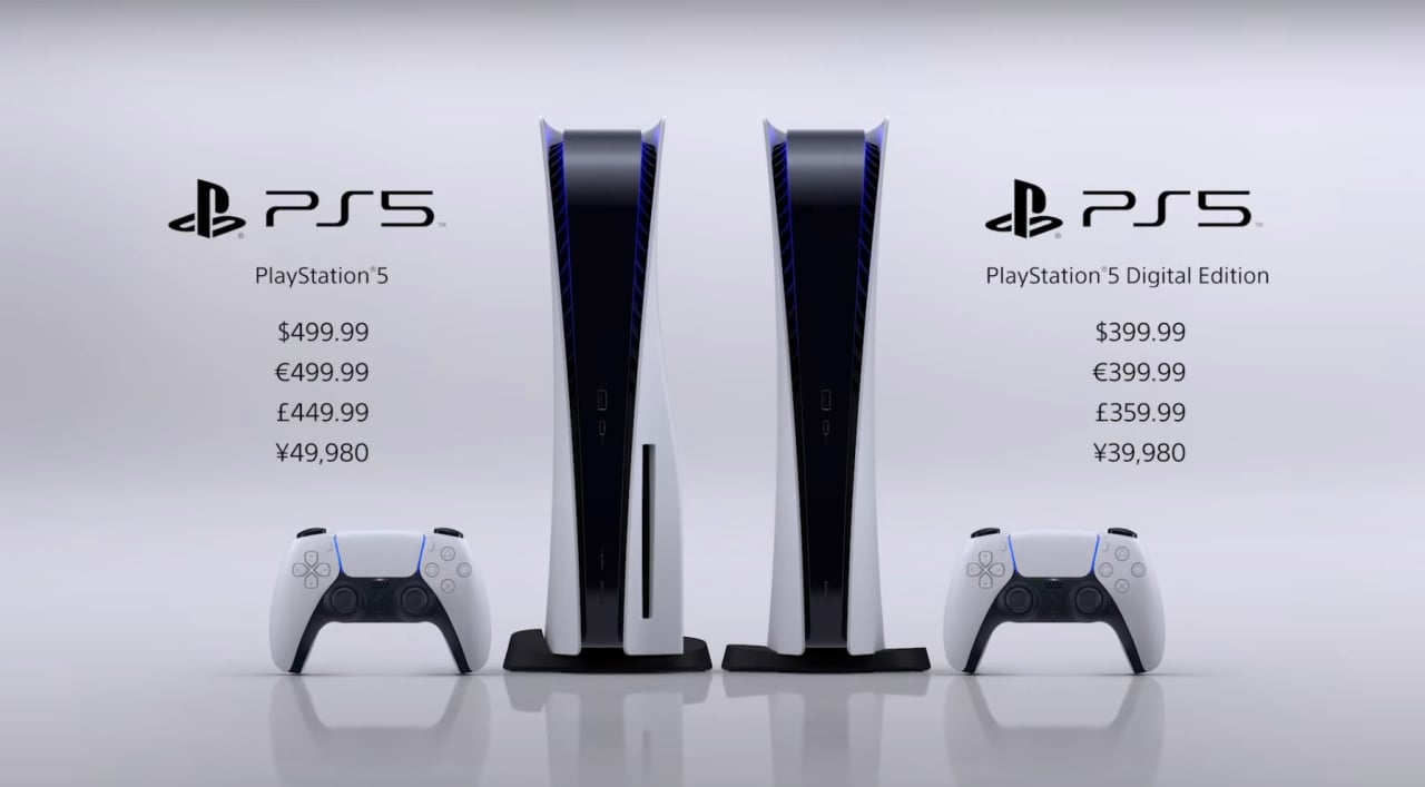 PS5 Price, Release Date Confirmed: 12th November in US, 19th in EU, $499  Standard, $399 Digital | Push Square