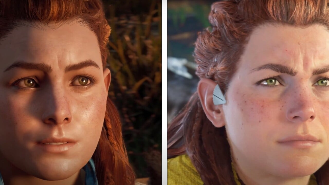 Horizon Forbidden West Comparison Shows Improvements Over Zero Dawn Push Square