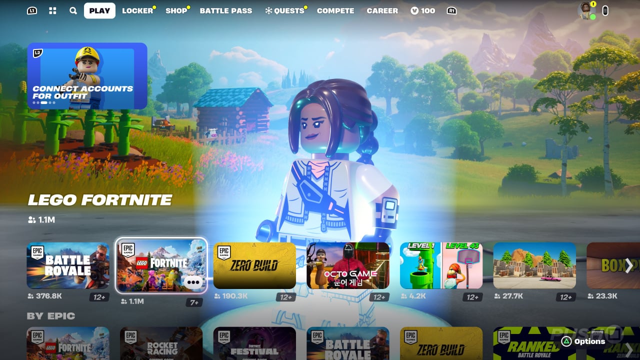 Welcome to LEGO Fortnite!