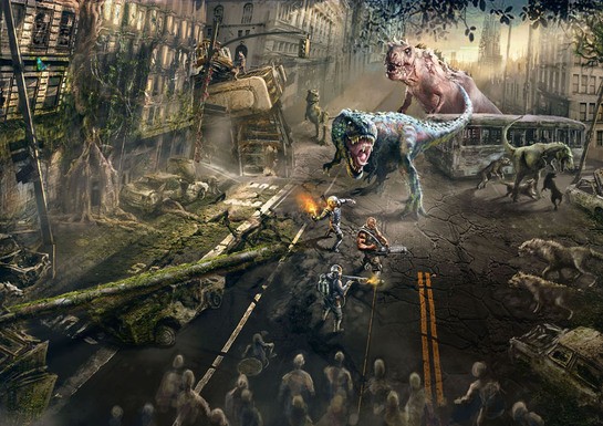 Dead Nation 2 Concept Art Stumbles into Sight