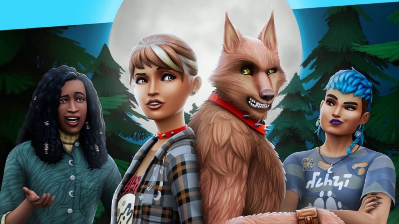 Howl at the Moon in The Sims 4 Werewolves, Available Now on PS4