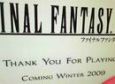 Final Fantasy XIII Dated For "Winter 2009" In Japan