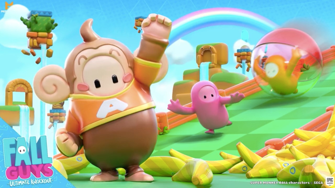 Super Monkey Ball's AiAi Is Going Bananas in Fall Guys with Latest ...