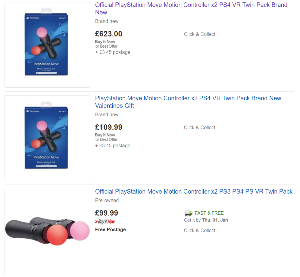 Hviske rester diagonal Where Can You Buy PlayStation Move Controllers for PSVR? | Push Square